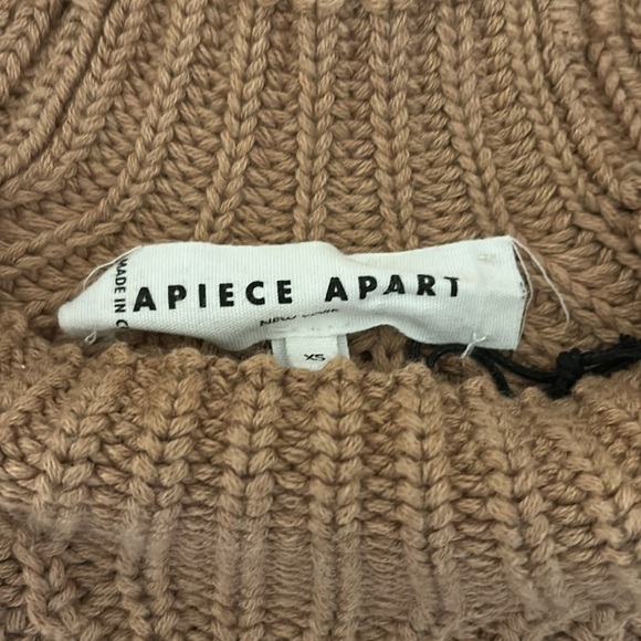 Apiece Apart Cotton/Cashmere Blend Ribbed Sweater. XS - Picture 5 of 7